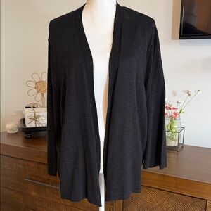 NWT: Black Open-Front Women's Cardigan Sweater